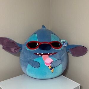 Squishmallows Stitch Holding Snow Cone Plush 20”